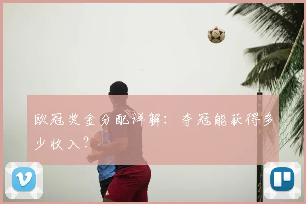 欧冠奖金分配详解:夺冠能获得多少收入?